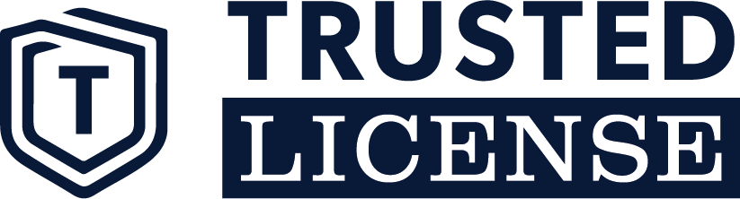 Trustedlicense logo navigation