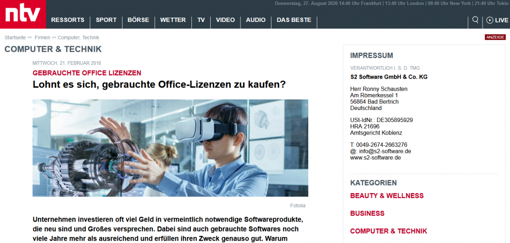 Lohnt es sich, gebrauchte Office-Lizenzen zu kaufen?